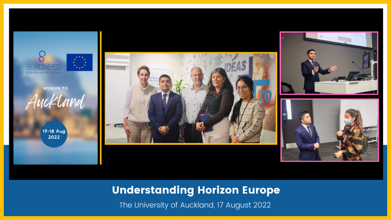 Session on Understanding Horizon Europe at the University of Auckland