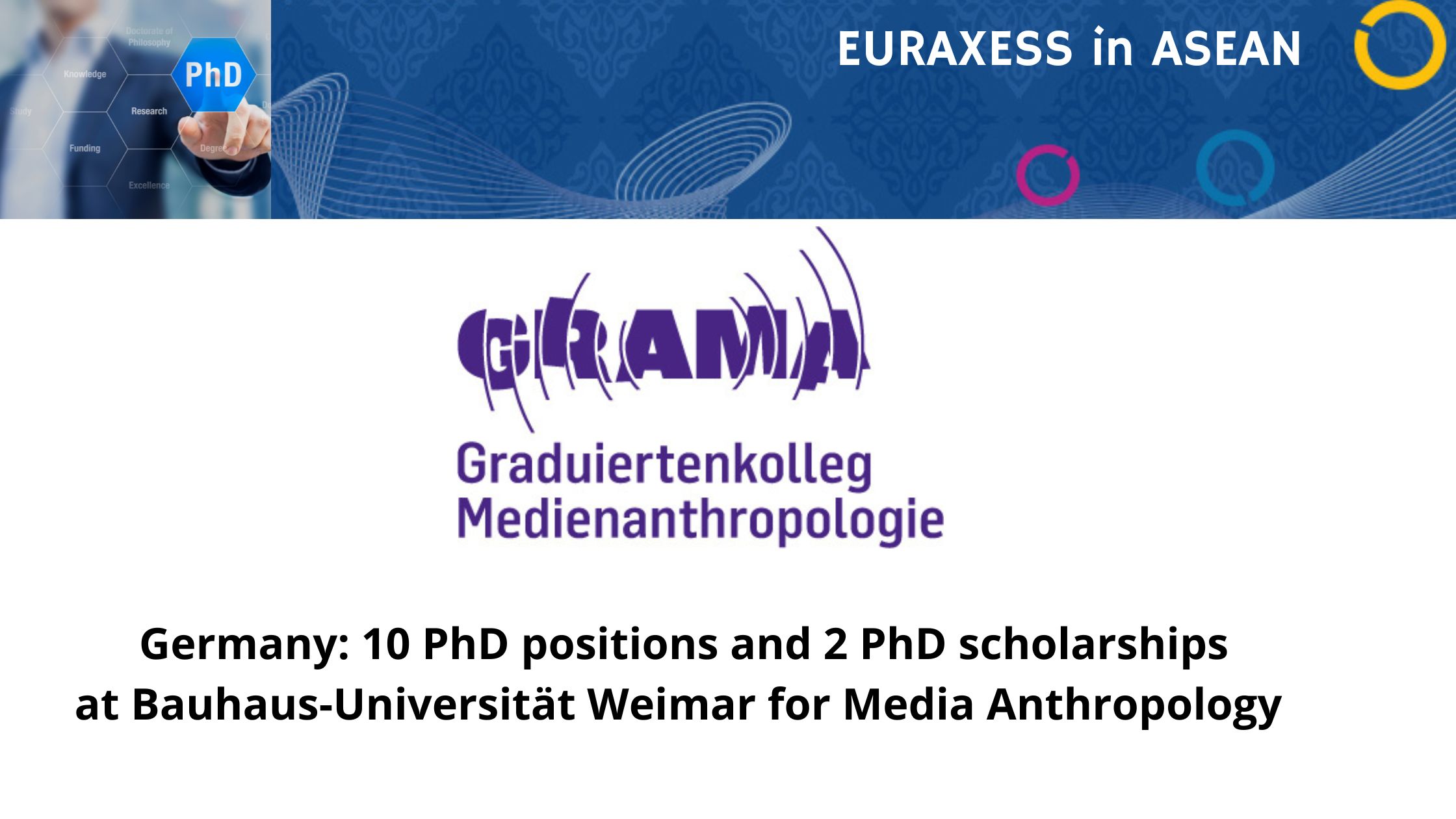 phd in anthropology in germany